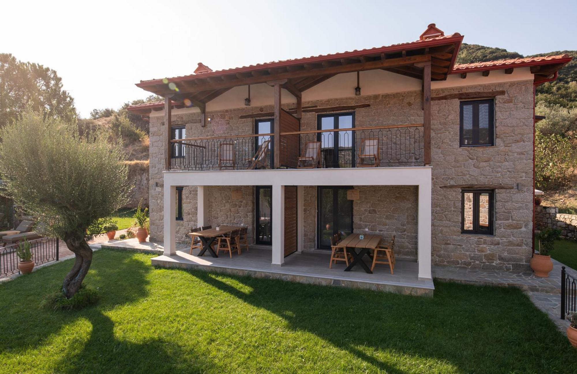 Lithos Villas Apollon Sykia Chalkidikis Buitenkant foto