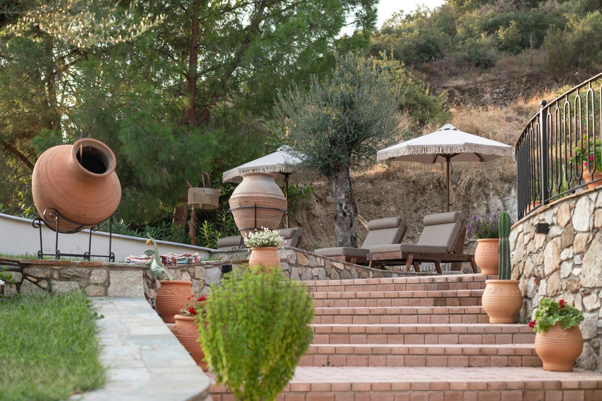 Lithos Villas Apollon Sykia Chalkidikis Buitenkant foto