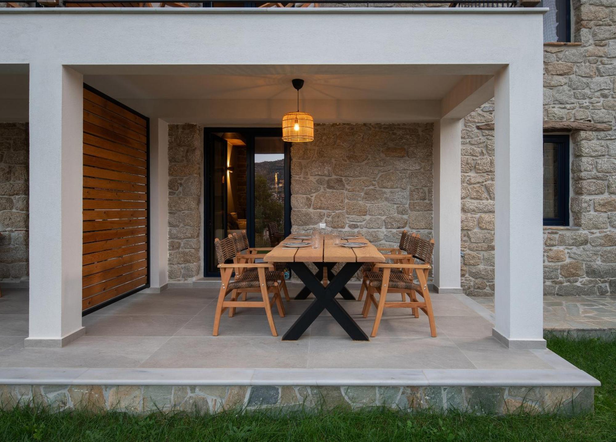 Lithos Villas Apollon Sykia Chalkidikis Buitenkant foto