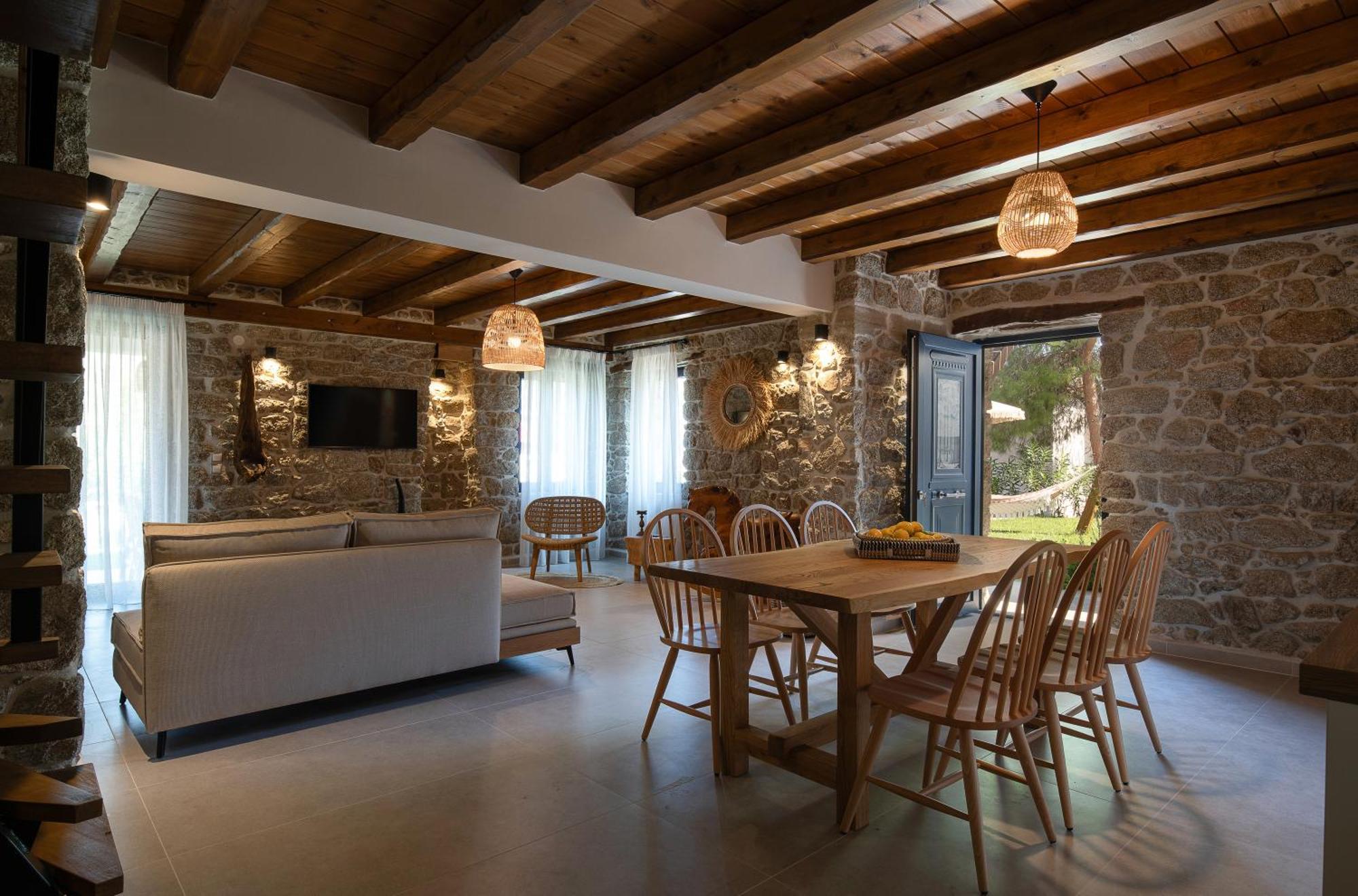 Lithos Villas Apollon Sykia Chalkidikis Buitenkant foto